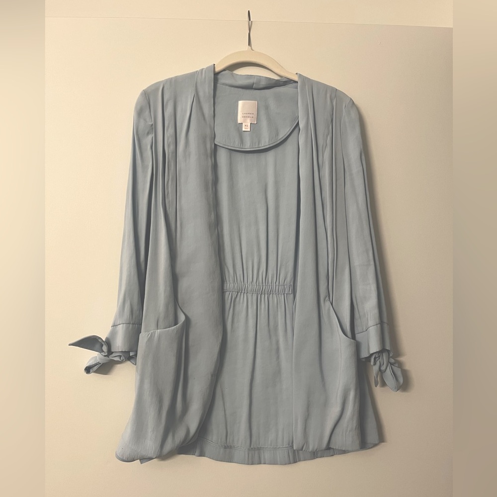 Lauren Conrad Light Blue Blazer Jacket